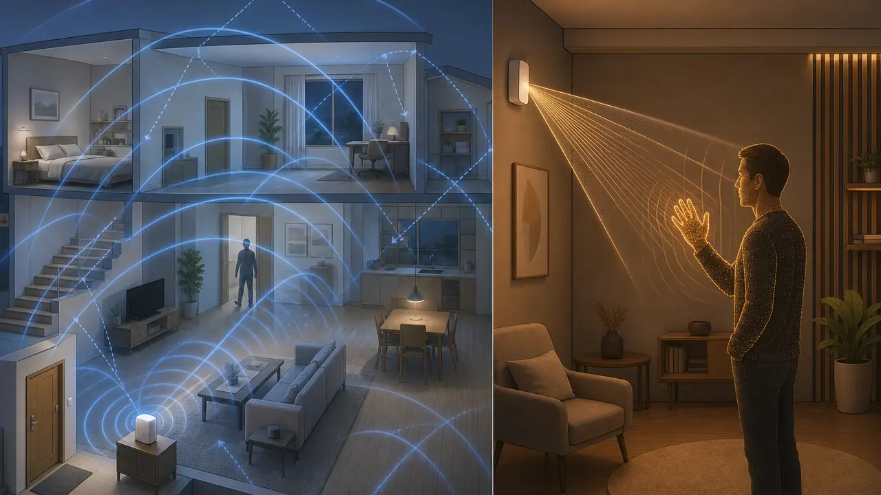 Editorial comparison of broad sub-7 GHz Wi-Fi sensing and precise short-range 60 GHz sensing
